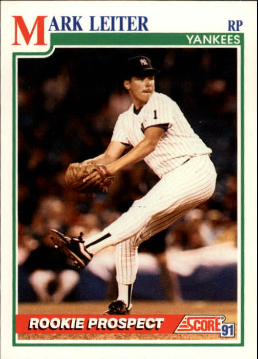A6419- 1991 Score Baseball Cards 498-747 +Rookies -You Pick- 15+ FREE US SHIP - Picture 458 of 499