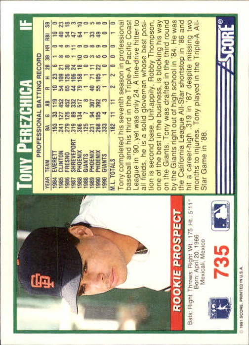 A6419- 1991 Score Baseball Cards 498-747 +Rookies -You Pick- 15+ FREE US SHIP - Picture 475 of 499