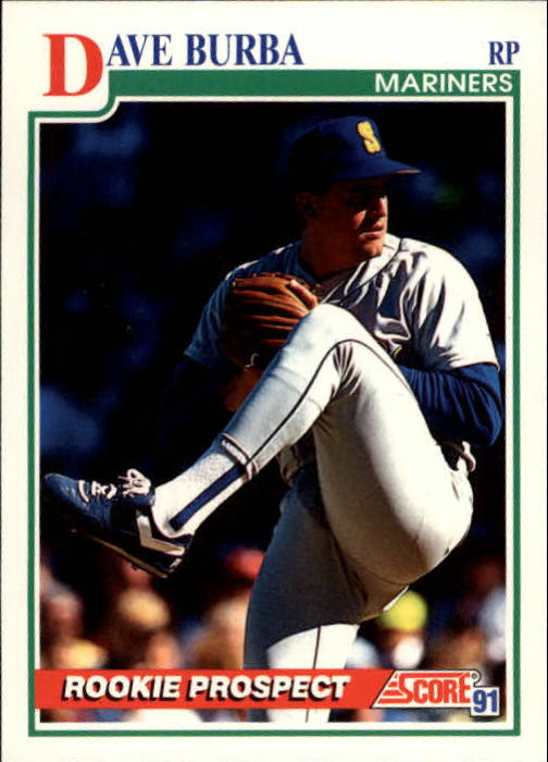 A6419- 1991 Score Baseball Cards 498-747 +Rookies -You Pick- 15+ FREE US SHIP - Picture 488 of 499