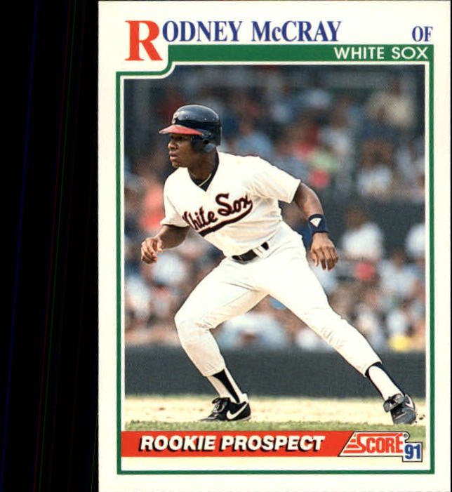 1991 Score #763 Rodney McCray RC