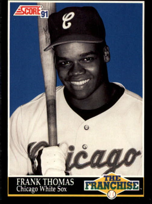 1991 Fleer # 138 Frank Thomas Chicago White Sox Baseball Card at