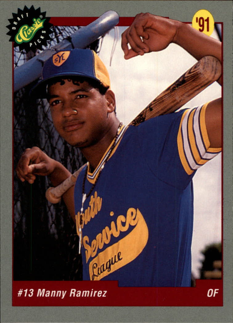  Manny Ramirez Minor League Baseball Card - 1991 Classic  Baseball Card #60 (Cleveland Indians) Free Shipping : Collectibles & Fine  Art