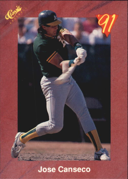 1991 Classic II #T19 Jose Canseco