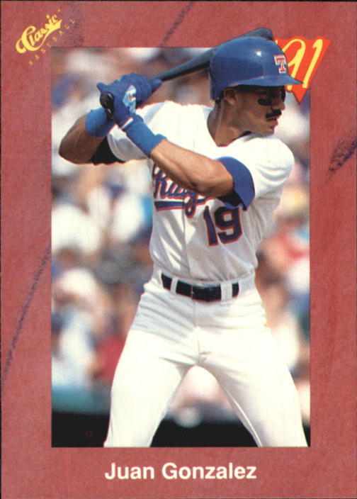 1990 Topps #331 Juan Gonzalez RC - NM - Card Gallery