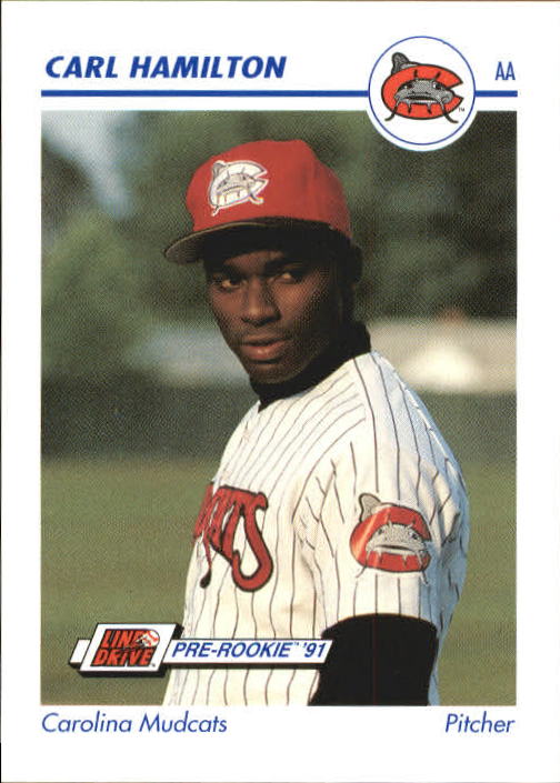 1991 Line Drive AA #108 Carl Hamilton