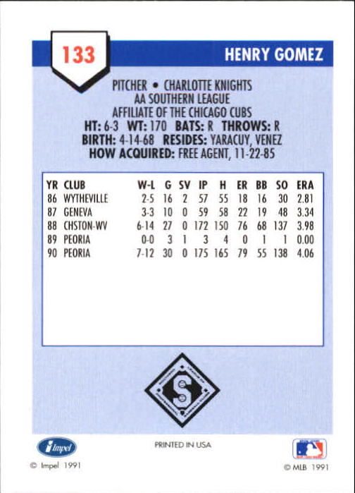 B4070- 1991 Line Drive AA Baseball Card #s 1-250 -You Pick- 15+ FREE US SHIP - Picture 233 of 441