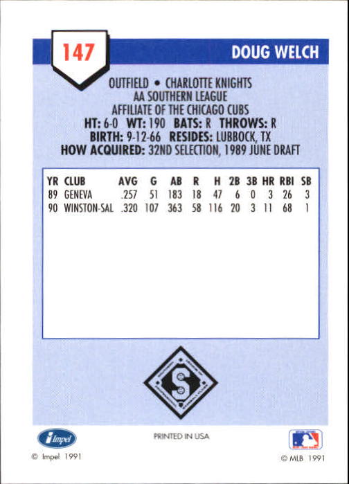 B4070- 1991 Line Drive AA Baseball Card #s 1-250 -You Pick- 15+ FREE US SHIP - Picture 257 of 441