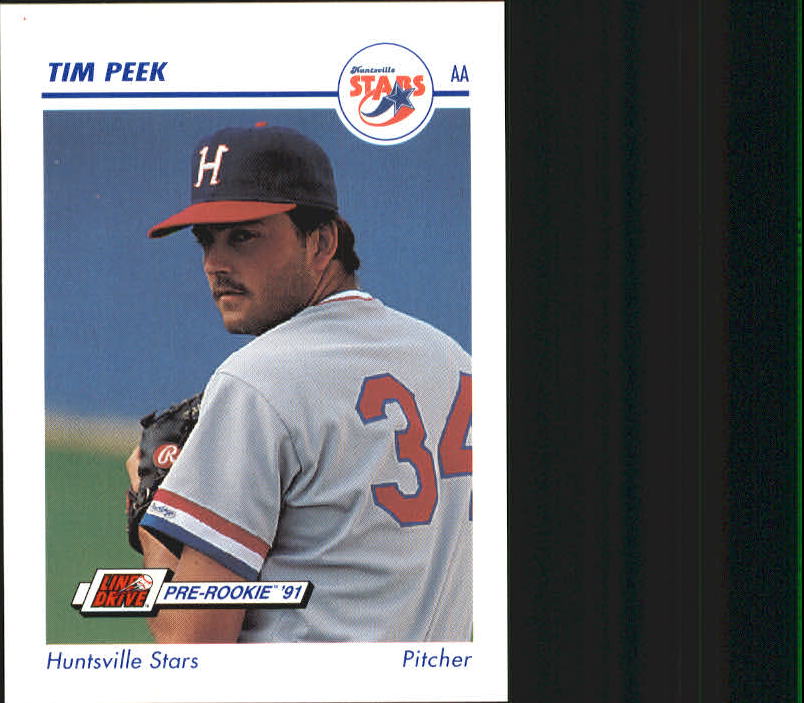 1991 Line Drive AA #291 Tim Peek
