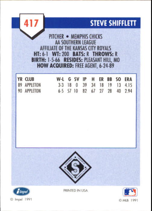 B4070- 1991 Line Drive AA Baseball Card #s 251-500 -You Pick- 15+ FREE US SHIP - Picture 307 of 469