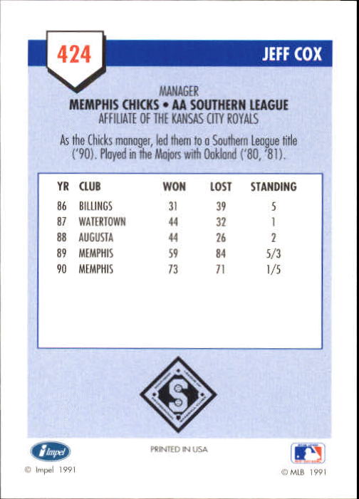 B4070- 1991 Line Drive AA Baseball Card #s 251-500 -You Pick- 15+ FREE US SHIP - Picture 321 of 469