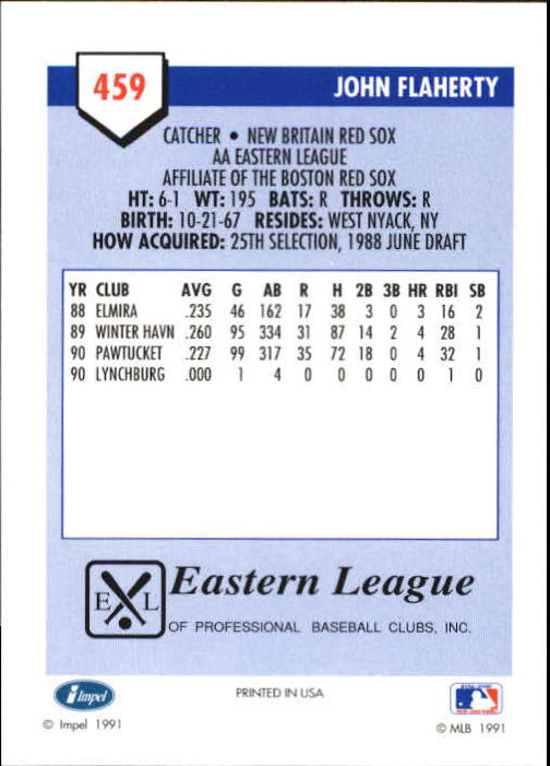 B4070- 1991 Line Drive AA Baseball Card #s 251-500 -You Pick- 15+ FREE US SHIP - Picture 391 of 469