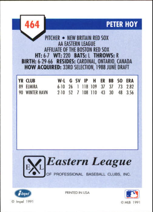 B4070- 1991 Line Drive AA Baseball Card #s 251-500 -You Pick- 15+ FREE US SHIP - Picture 401 of 469