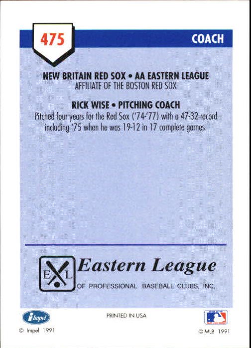 B4070- 1991 Line Drive AA Baseball Card #s 251-500 -You Pick- 15+ FREE US SHIP - Picture 423 of 469