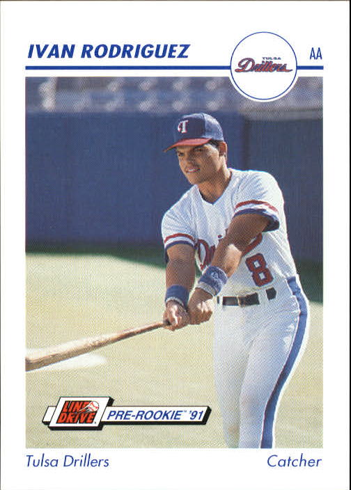  1993 Leaf Baseball Card #5 Ivan Rodriguez