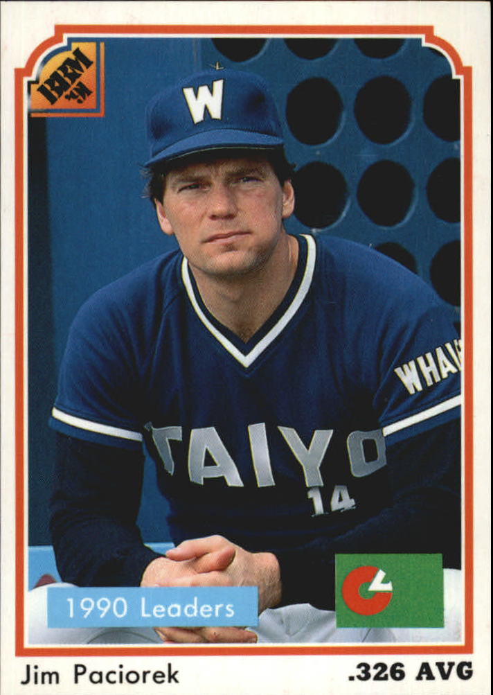 1991 BBM Japan #207 Jim Paciorek LL on Fanatics Collect