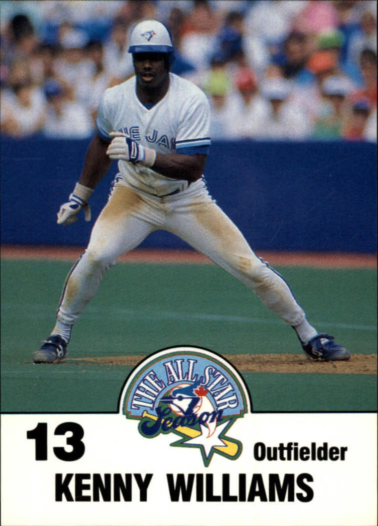 1991 Blue Jays Fire Safety #32 Kenny Williams