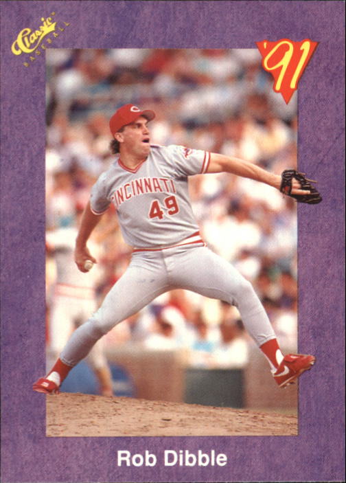 1991 Classic Game #168 Rob Dibble