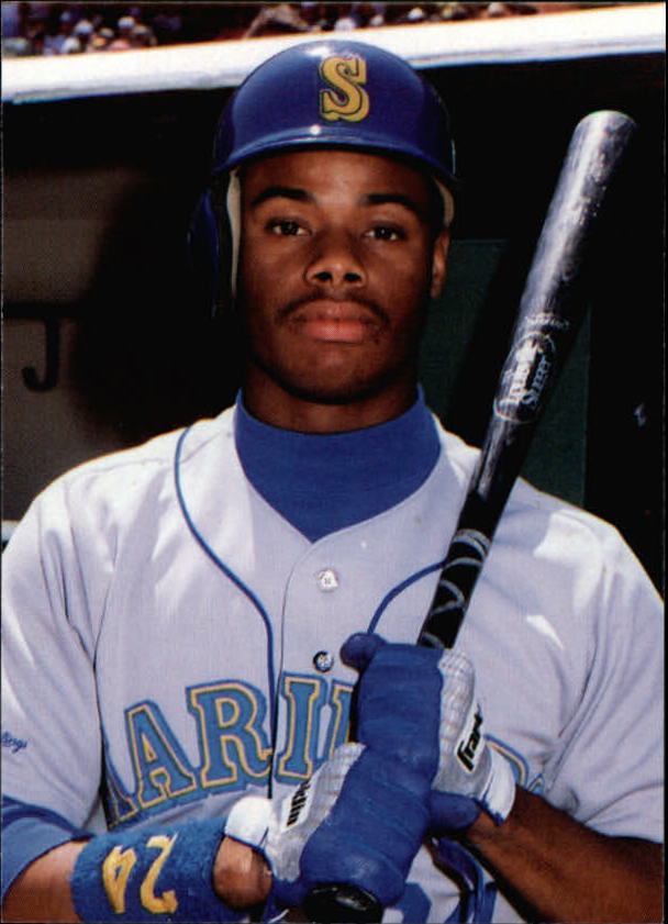 1991 Colla Griffey Jr. #2 Ken Griffey Jr./Bat on shoulder/straight