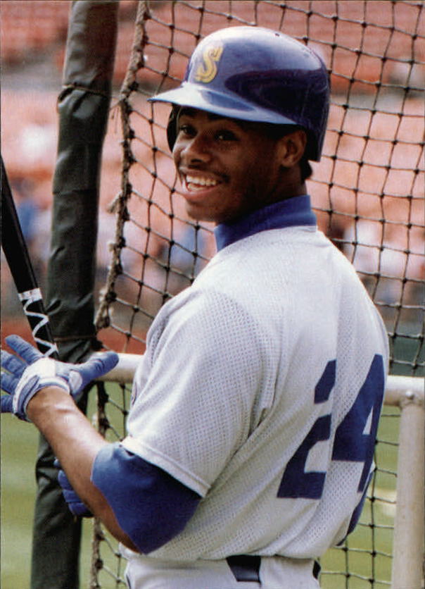 1991 Colla Griffey Jr. #2 Ken Griffey Jr./Bat on shoulder/straight