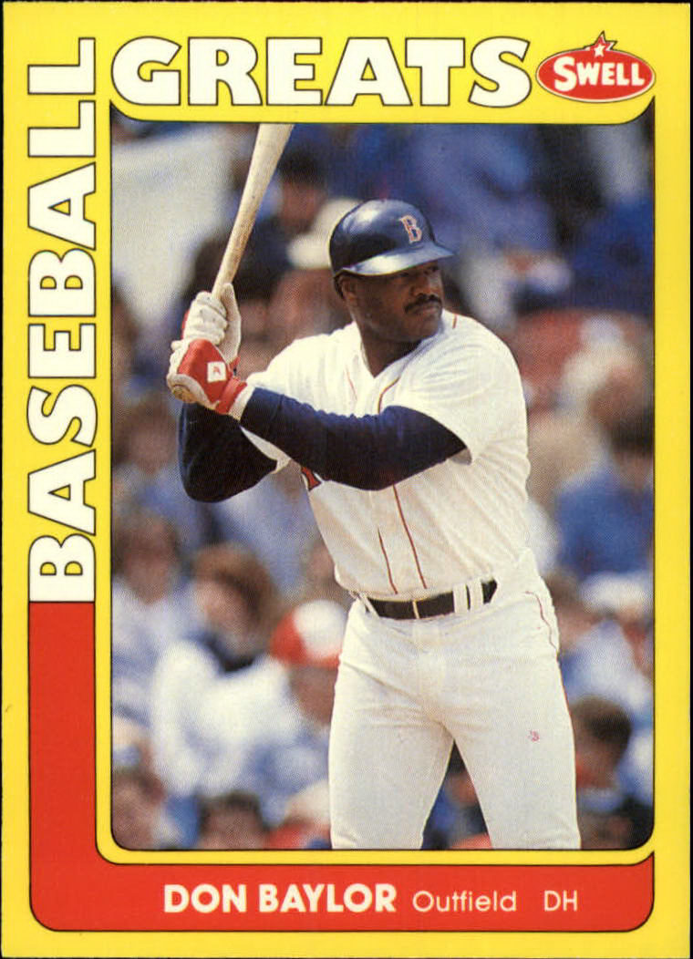 1991 Swell Baseball Greats #6 Don Baylor
