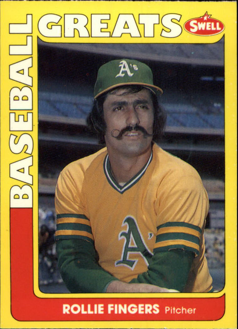 Topps 1971: no. 384 - rollie fingers