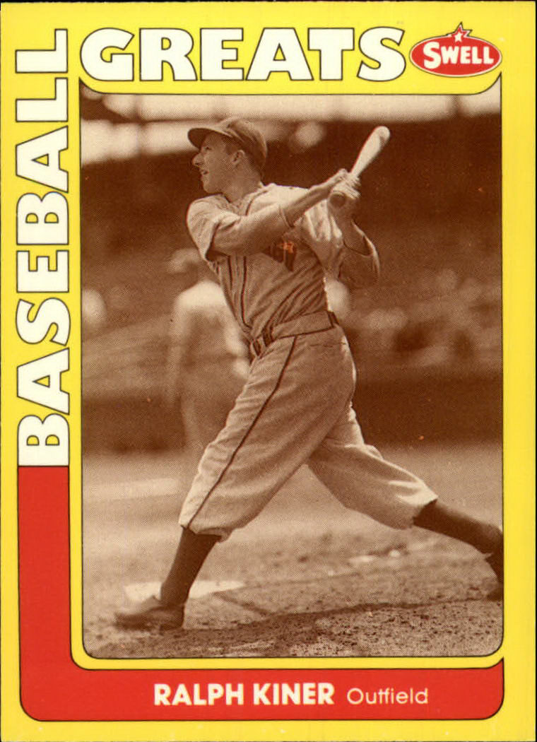 1991 Swell Baseball Greats #50 Ralph Kiner