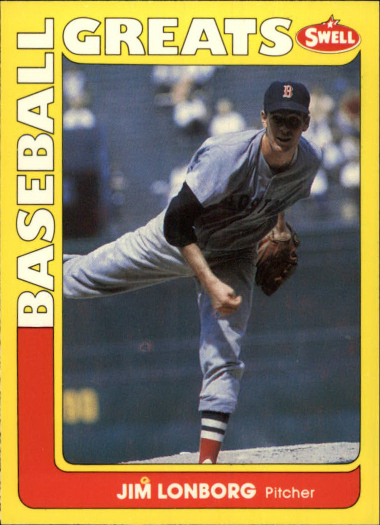 1991 Swell Baseball Greats #57 Jim Lonborg