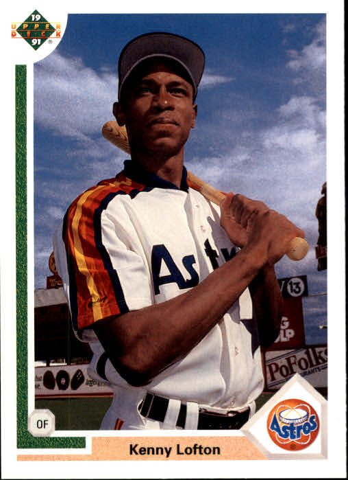 Kenny Lofton baseball card (Astros Cleveland Indians All Star) 1991 Upper  Deck #24F Rookie at 's Sports Collectibles Store