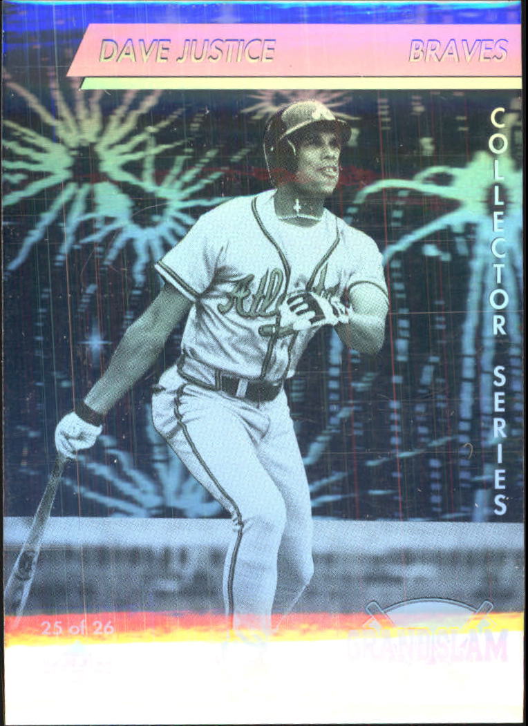 1991 Donruss #548 David Justice VG Atlanta Braves