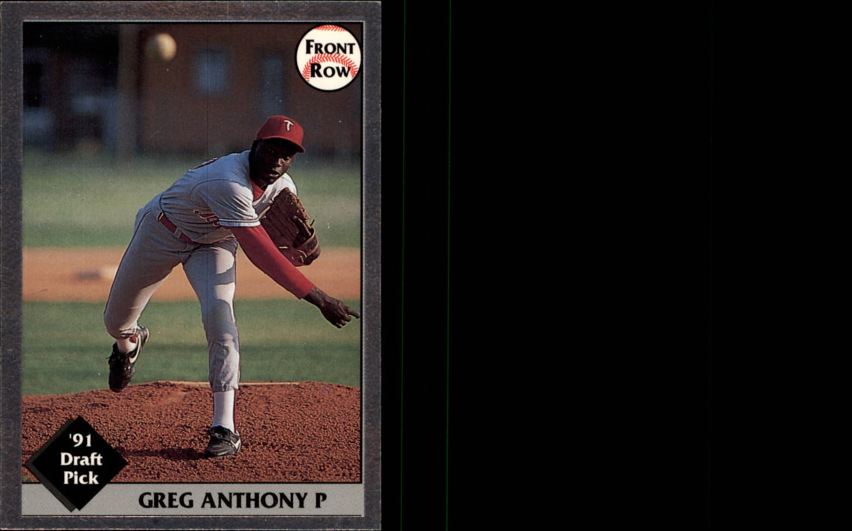 1991 Front Row Draft Picks Silver #19 Greg Anthony