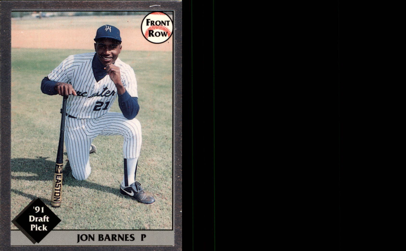 1991 Front Row Draft Picks Silver #20 Jon Barnes