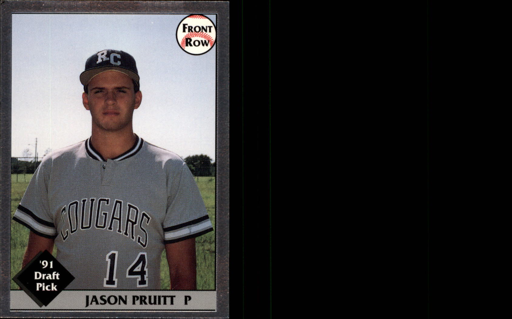 1991 Front Row Draft Picks Silver #26 Jason Pruitt