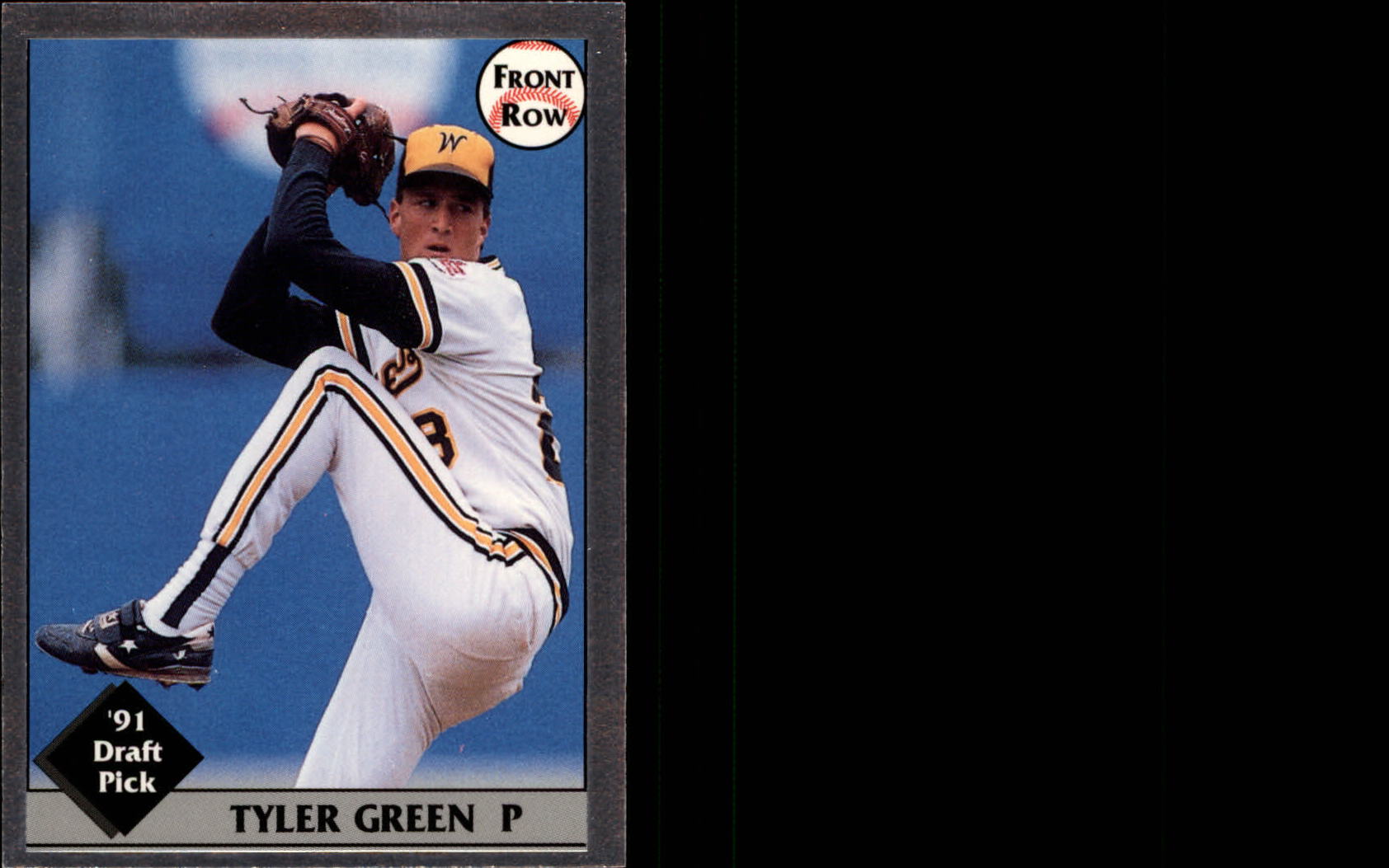 1991 Front Row Draft Picks Silver #34 Tyler Green