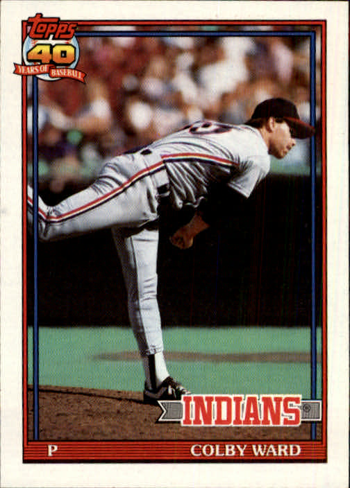 1991 Topps #31 Colby Ward RC