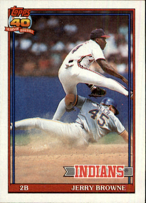 1991 Topps #76 Jerry Browne