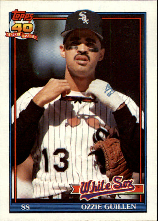 1991 Topps #620 Ozzie Guillen