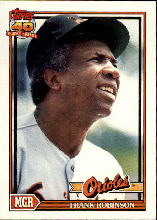 Frank Robinson 1972 Topps Baseball Card #100 (Baltimore Orioles)