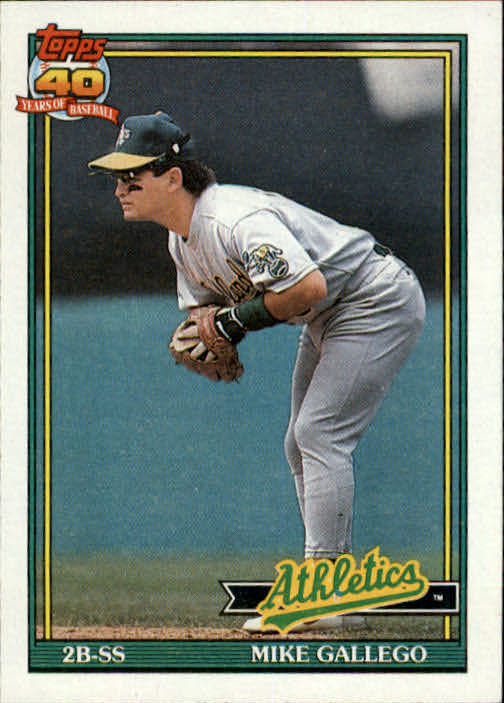 1991 Topps #686 Mike Gallego