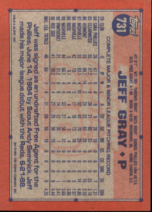 B2215- 1991 Topps Baseball Cards 723-792 +Rookies -You Pick- 15+ FREE US SHIP - Picture 17 of 139