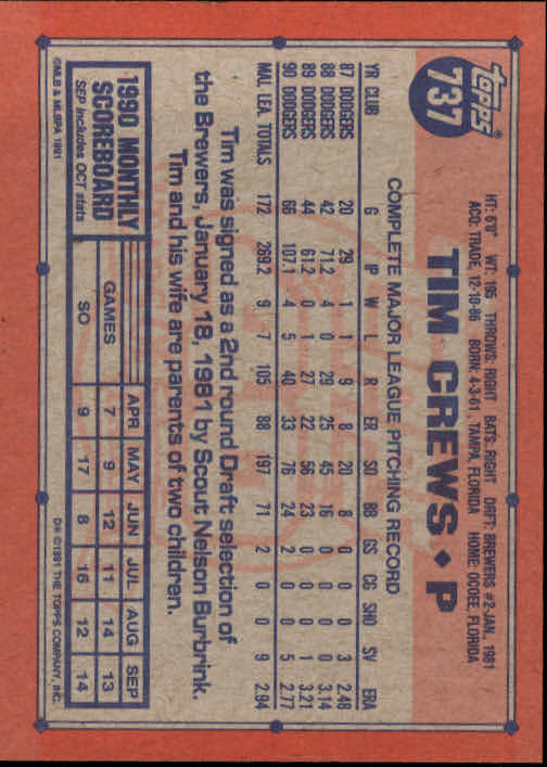B2215- 1991 Topps Baseball Cards 723-792 +Rookies -You Pick- 15+ FREE US SHIP - Picture 29 of 139