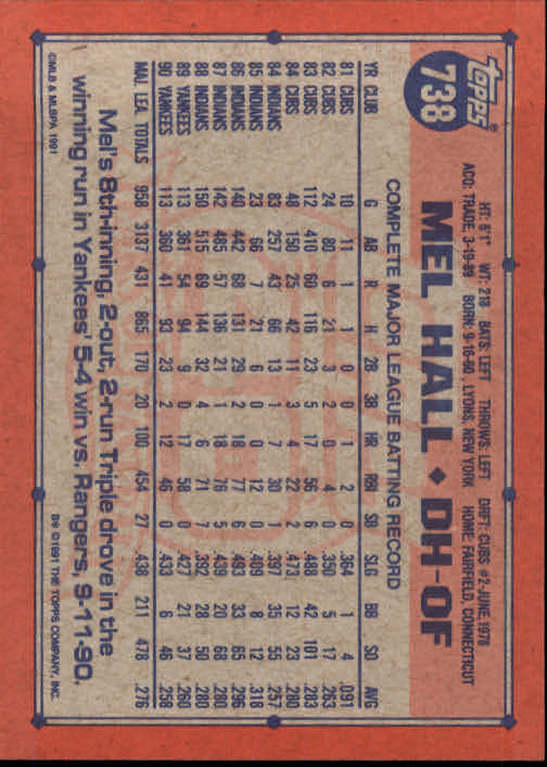 B2215- 1991 Topps Baseball Cards 723-792 +Rookies -You Pick- 15+ FREE US SHIP - Picture 31 of 139