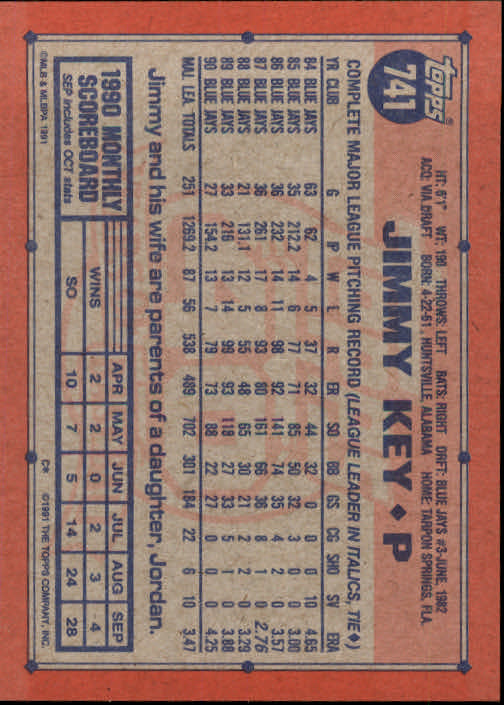 B2215- 1991 Topps Baseball Cards 723-792 +Rookies -You Pick- 15+ FREE US SHIP - Picture 37 of 139