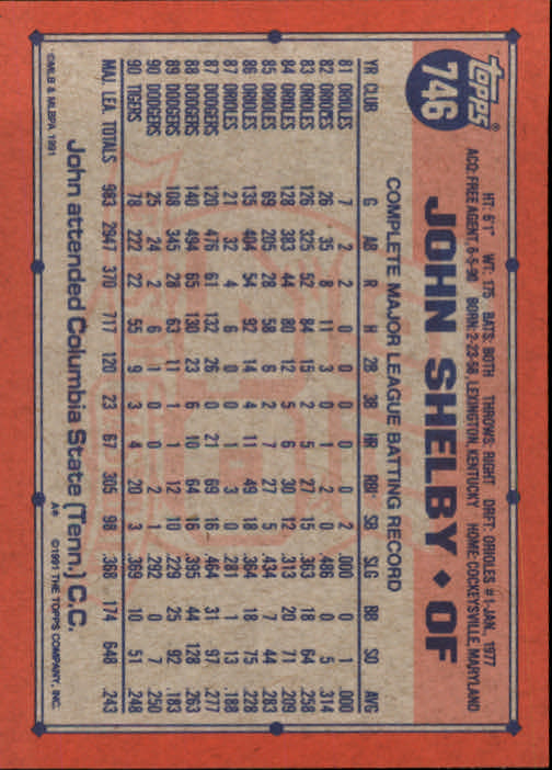 B2215- 1991 Topps Baseball Cards 723-792 +Rookies -You Pick- 15+ FREE US SHIP - Picture 47 of 139