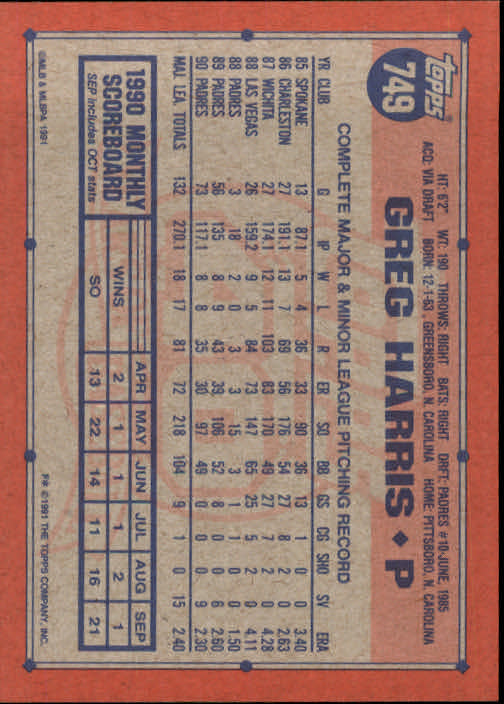 B2215- 1991 Topps Baseball Cards 723-792 +Rookies -You Pick- 15+ FREE US SHIP - Picture 53 of 139