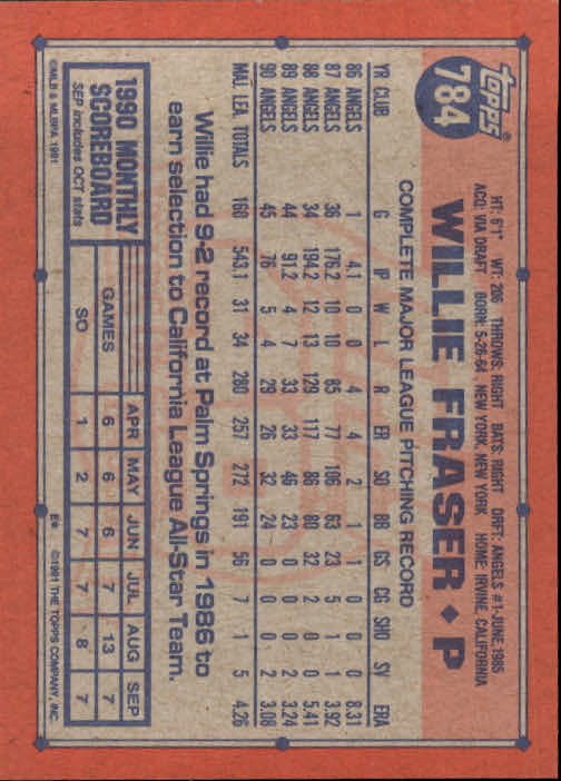 B2215- 1991 Topps Baseball Cards 723-792 +Rookies -You Pick- 15+ FREE US SHIP - Picture 125 of 139