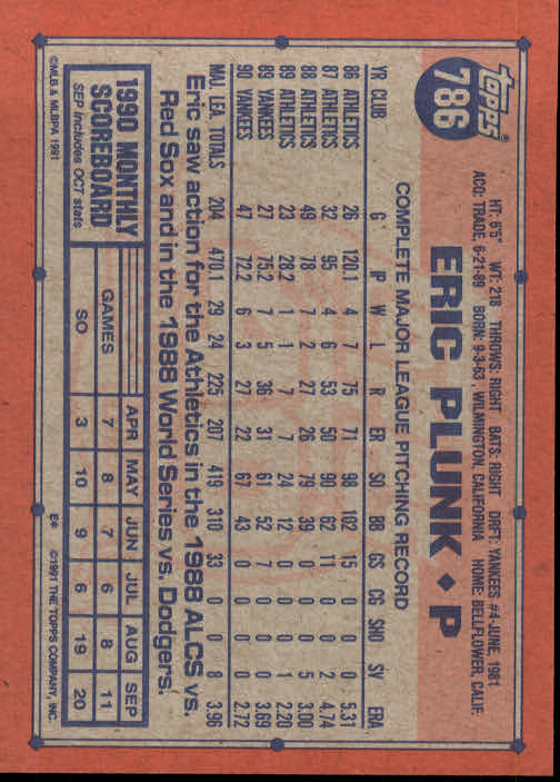 B2215- 1991 Topps Baseball Cards 723-792 +Rookies -You Pick- 15+ FREE US SHIP - Picture 129 of 139