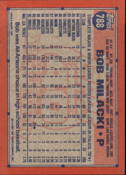 B2215- 1991 Topps Baseball Cards 723-792 +Rookies -You Pick- 15+ FREE US SHIP - Picture 133 of 139