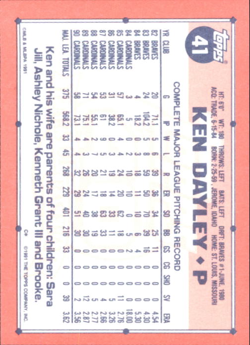 B6824- 1991 Topps Tiffany Baseball Cards 1-200 -You Pick- 15+ FREE US SHIP - Picture 69 of 359