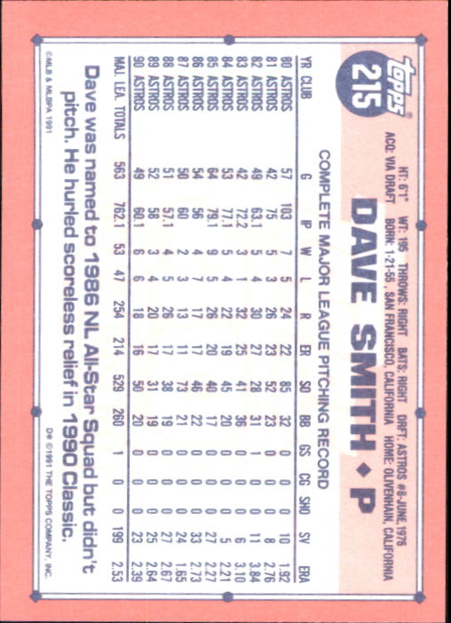 B6824- 1991 Topps Tiffany Baseball Card #s 201-400 -You Pick- 15+ FREE US SHIP - Picture 31 of 359
