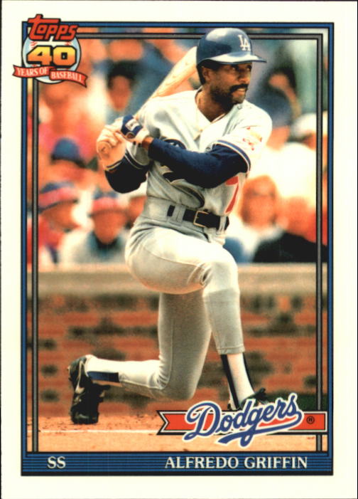B6824- 1991 Topps Tiffany Baseball Card #s 201-400 -You Pick- 15+ FREE US SHIP - Picture 48 of 359